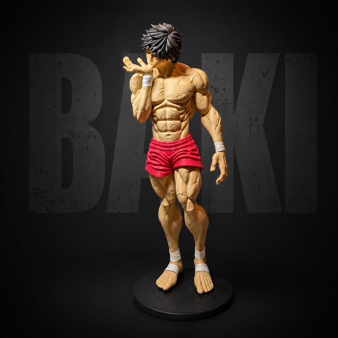 Baki Hanma 3D printed action figure hero image