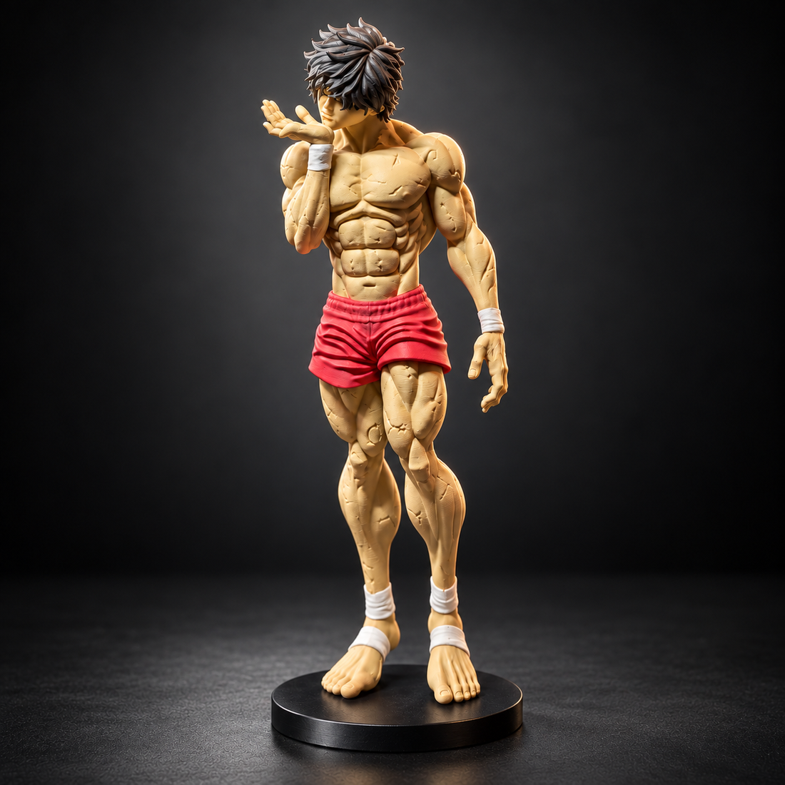 Baki Hanma 3D printed action figure hero image