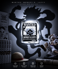 Gear 5 Luffy inspired LED shadow wall lamp