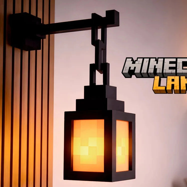Minecraft inspired 3D printed tealight lantern