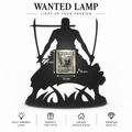 Roronoa Zoro inspired LED shadow wall lamp