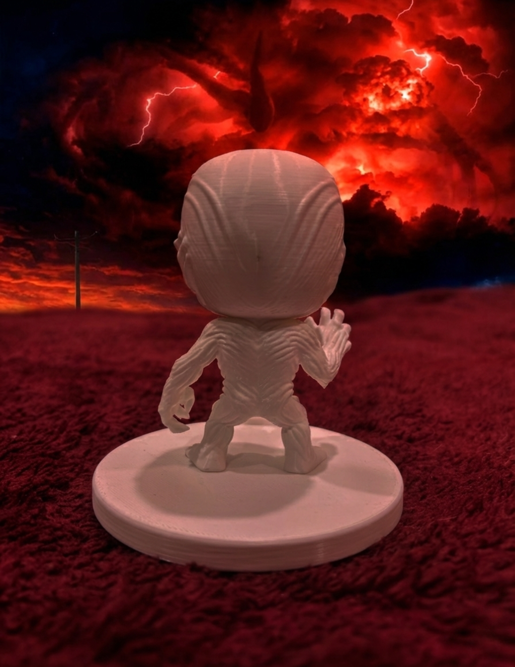 3D Printed Vecna Action Figure | Stranger Things Horror Collectible Showpiece