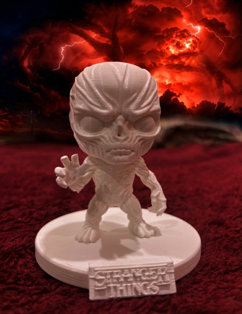3D Printed Vecna Action Figure | Stranger Things Horror Collectible Showpiece